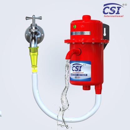 CSI International Round Portable Geyser – Instant Water Heater Geyser