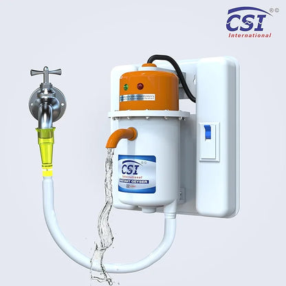 CSI Plate MCB Portable Instant Water Geyser 3000W | ISI Copper Heating Element