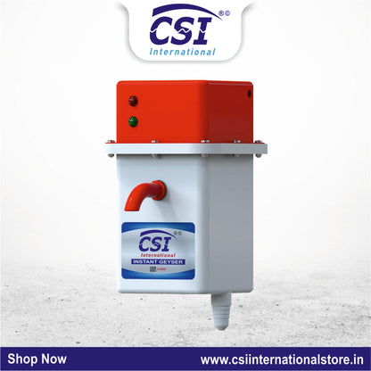 CSI 1L Instant Electric Geyser (Square Design) | 3000W | Pure Copper Heating Element |